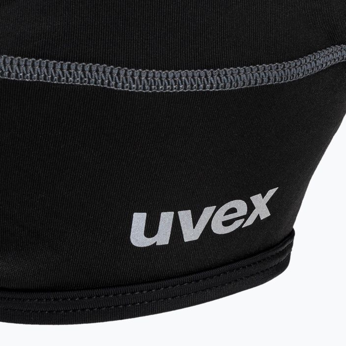 Καπέλο ποδηλάτου κάτω από το κράνος UVEX Bike Cap All Season μαύρο 41/9/007/01/02 4