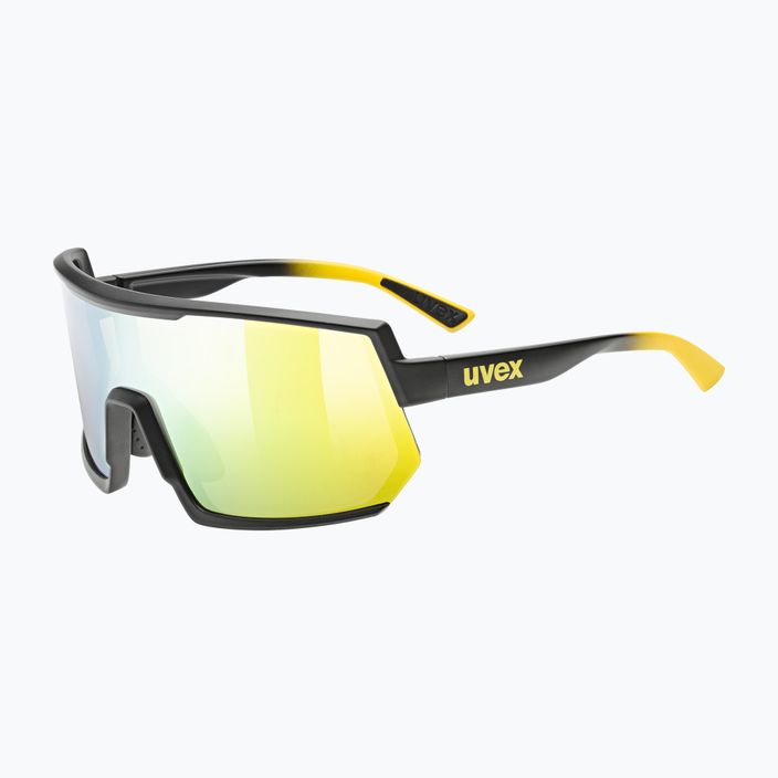 UVEX Sportstyle 235 sunbee μαύρο ματ/κίτρινο καθρέφτη γυαλιά ποδηλασίας 53/3/003/2616