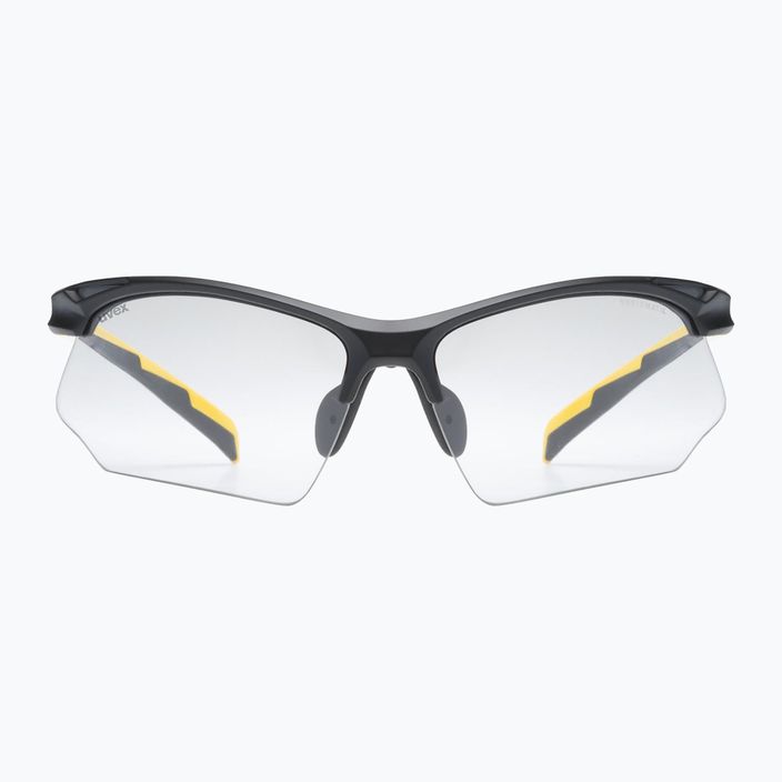 UVEX Sportstyle 802 V μαύρα ματ γυαλιά ηλίου sunbee/smoke 2