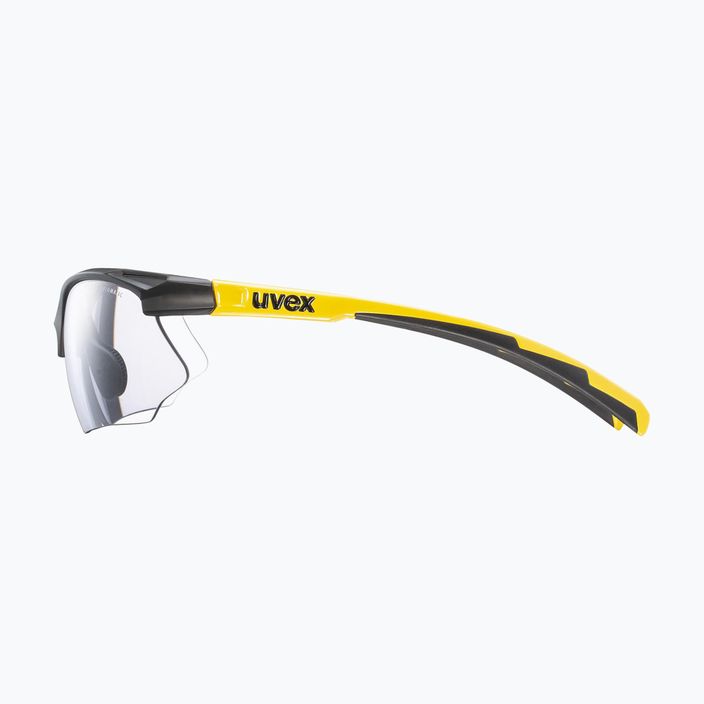 UVEX Sportstyle 802 V μαύρα ματ γυαλιά ηλίου sunbee/smoke 4