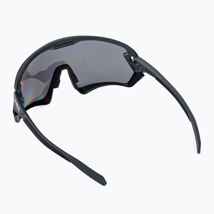 UVEX Sportstyle 231 2.0 γκρι μαύρο ματ/ασημί καθρέφτης γυαλιά ποδηλασίας 53/3/026/2506 2