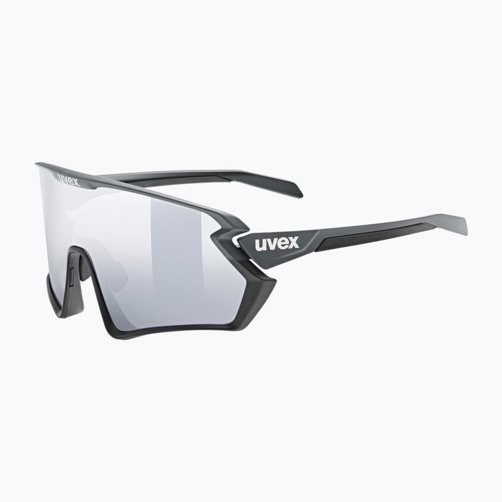 UVEX Sportstyle 231 2.0 γκρι μαύρο ματ/ασημί καθρέφτης γυαλιά ποδηλασίας 53/3/026/2506 5