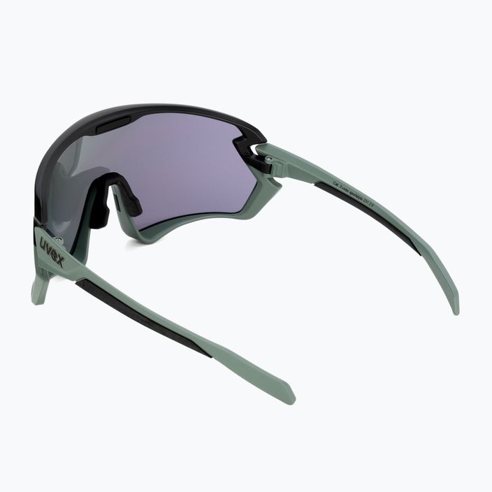UVEX Sportstyle 231 2.0 πράσινο βρύο μαύρο ματ/πράσινο καθρέφτη ποδηλατικά γυαλιά 53/3/026/7216 2
