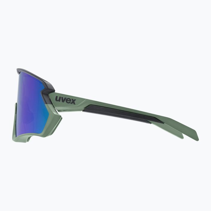 UVEX Sportstyle 231 2.0 πράσινο βρύο μαύρο ματ/πράσινο καθρέφτη ποδηλατικά γυαλιά 53/3/026/7216 7