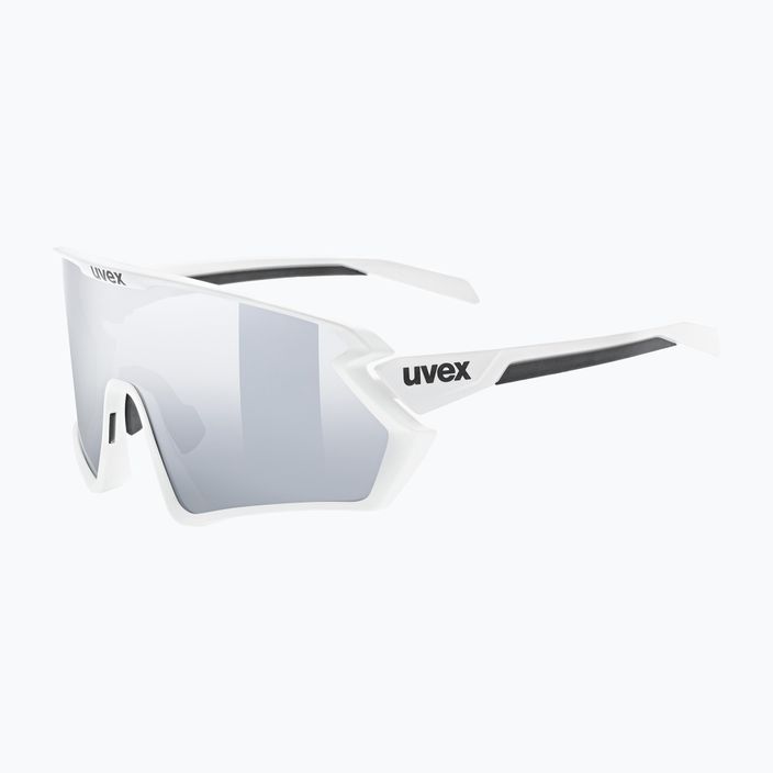 Γυαλιά ποδηλάτου UVEX Sportstyle 231 2.0 Σετ λευκό μαύρο ματ/ασημί καθρέφτης 53/3/027/8216 6