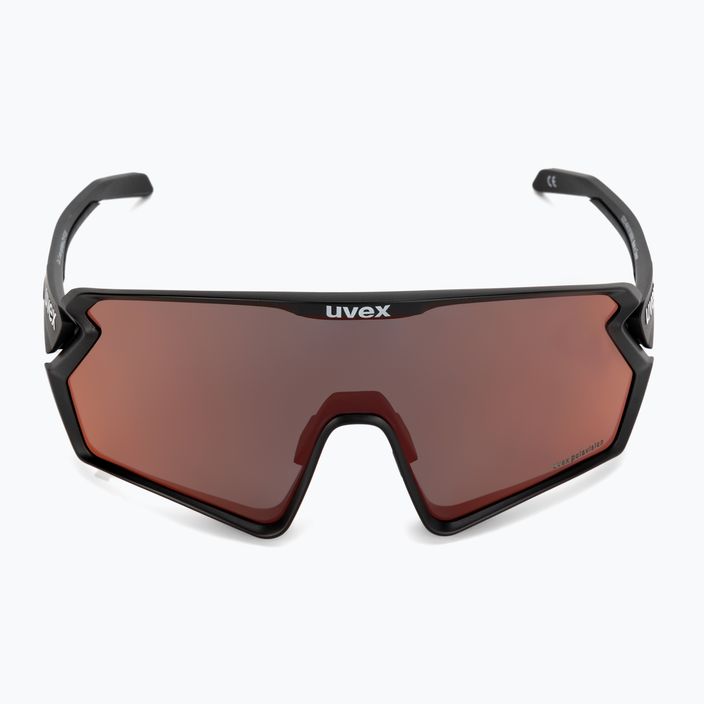UVEX Sportstyle 231 2.0 P μαύρα ματ/κόκκινα γυαλιά ποδηλασίας 53/3/029/2230 3