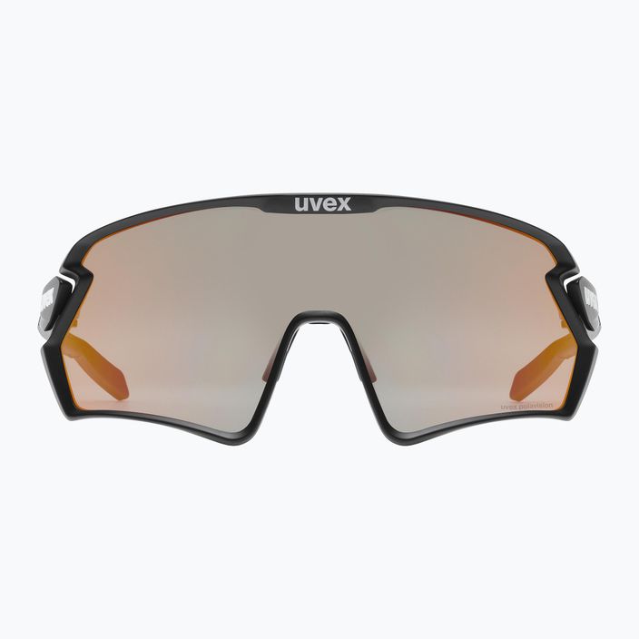 UVEX Sportstyle 231 2.0 P μαύρα ματ/κόκκινα γυαλιά ποδηλασίας 53/3/029/2230 6