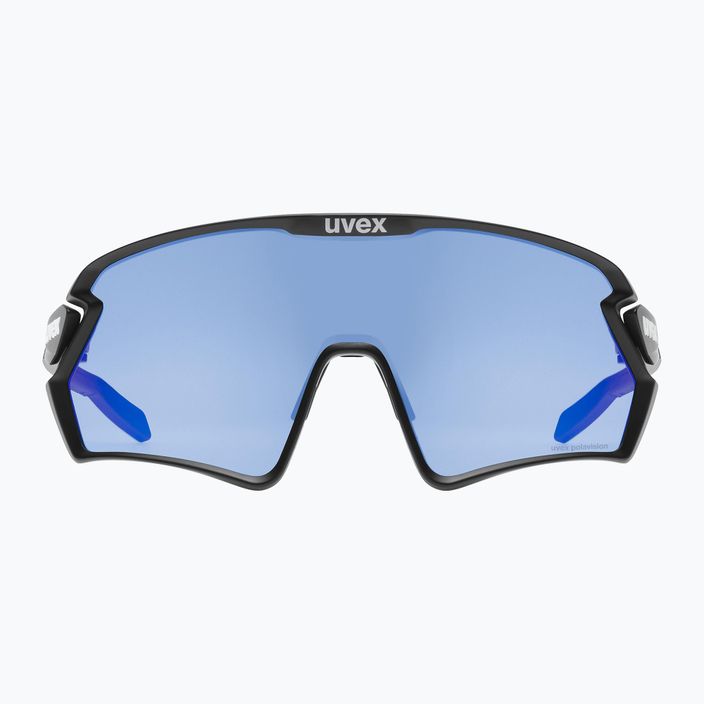 UVEX Sportstyle 231 2.0 P μαύρα ματ/μπλε γυαλιά ποδηλασίας 53/3/029/2240 6