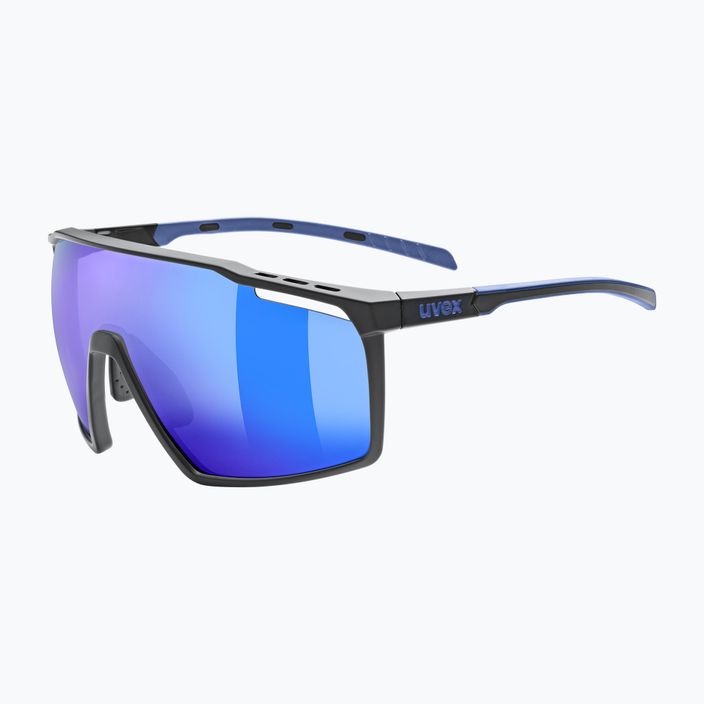 UVEX Mtn Perform μαύρα μπλε ματ/μπλε γυαλιά ηλίου 53/3/039/2416 5