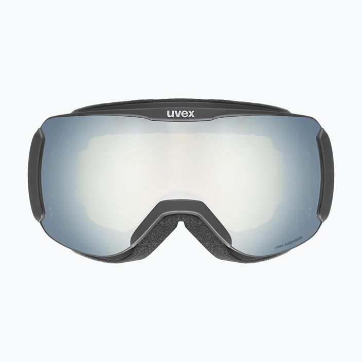 UVEX Downhill 2100 CV γυαλιά σκι μαύρο ματ/λευκό καθρέφτη/πράσινο colorvision 2
