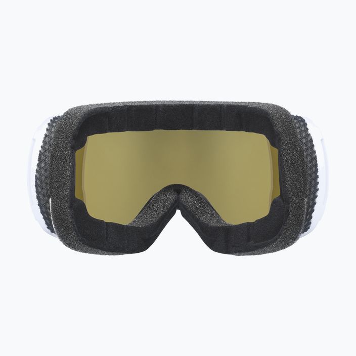 Γυναικεία γυαλιά σκι UVEX Downhill 2100 CV WE S2 αρκτικό μπλε ματ/καθρέφτης λευκό/colorvision πράσινο 3