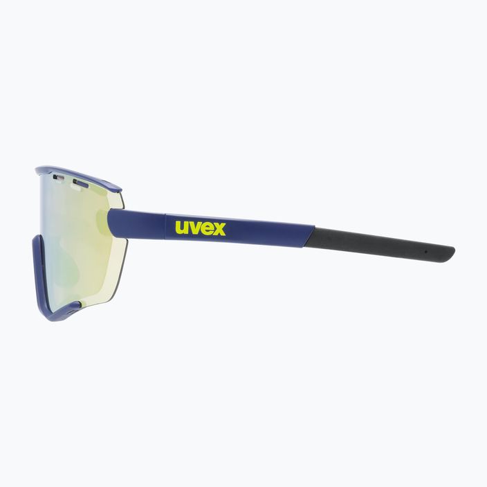 UVEX Sportstyle 236 Σετ γυαλιά ηλίου μπλε ματ/κίτρινο καθρέφτη/καθαρά γυαλιά ηλίου 4