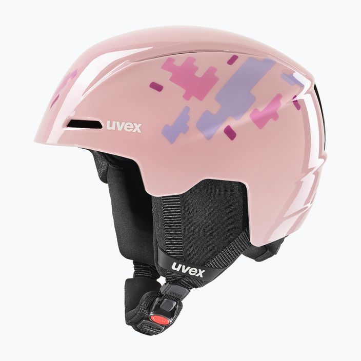 UVEX παιδικό κράνος σκι Viti ροζ παζλ 6
