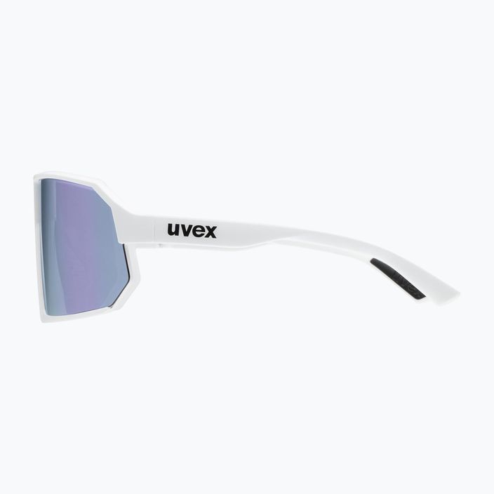 UVEX Sportstyle 237 γυαλιά ηλίου λευκό ματ/καθρέφτης λεβάντα 4