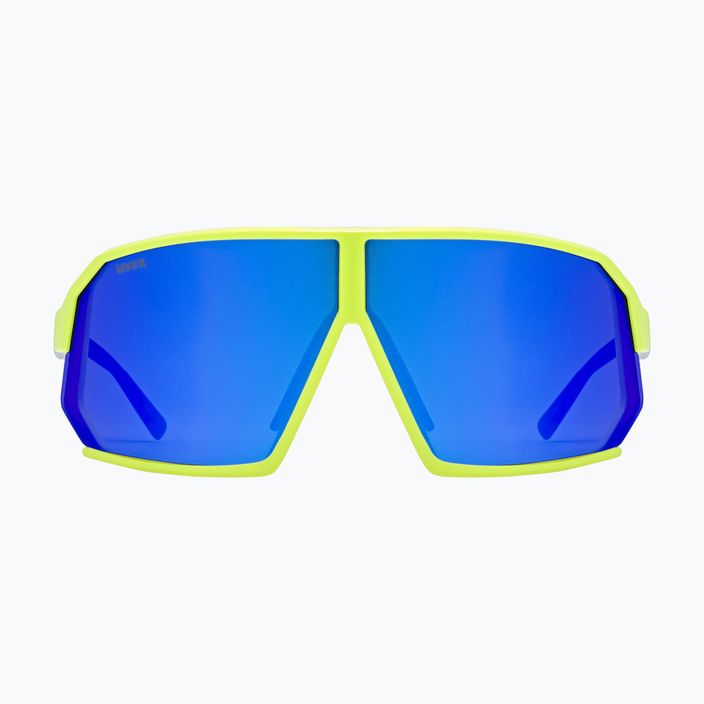 UVEX Sportstyle 237 γυαλιά ηλίου κίτρινο μπλε ματ/μπλε καθρέφτης 2