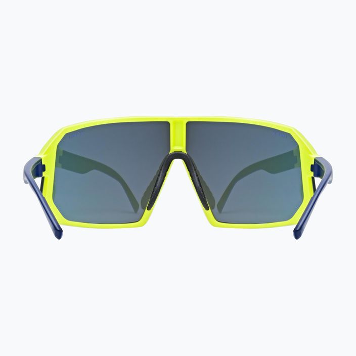 UVEX Sportstyle 237 γυαλιά ηλίου κίτρινο μπλε ματ/μπλε καθρέφτης 3