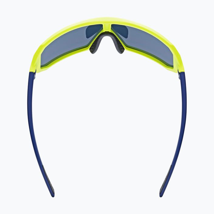 UVEX Sportstyle 237 γυαλιά ηλίου κίτρινο μπλε ματ/μπλε καθρέφτης 5