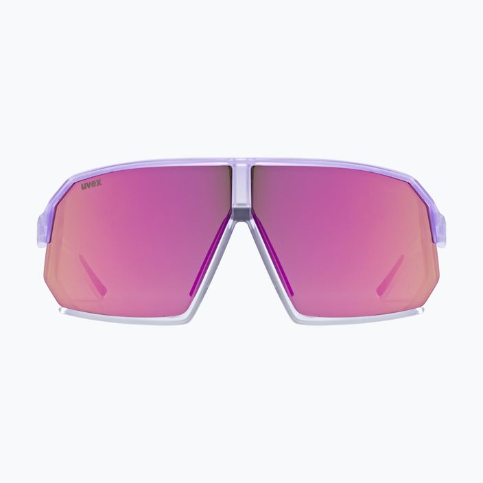 UVEX Sportstyle 237 μοβ γυαλιά ηλίου μοβ σβήσιμο/μοβ γυαλιά ηλίου καθρέφτη 2