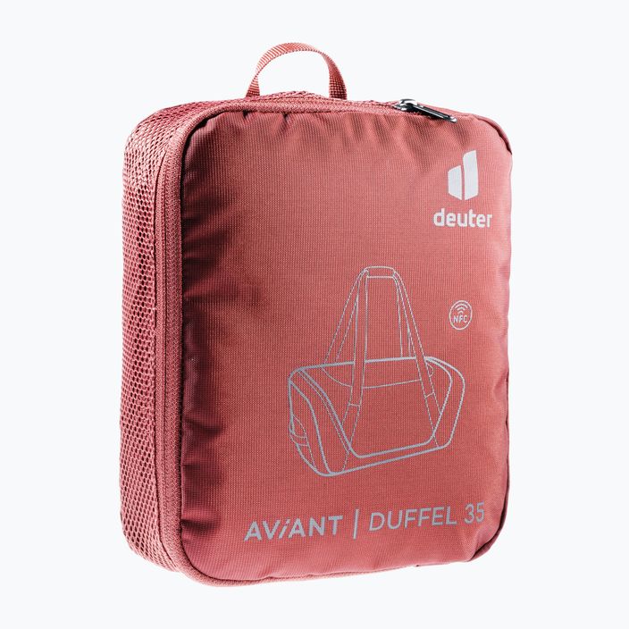 Deuter τσάντα πεζοπορίας Aviant Duffel 35 κόκκινο 352002253350 5