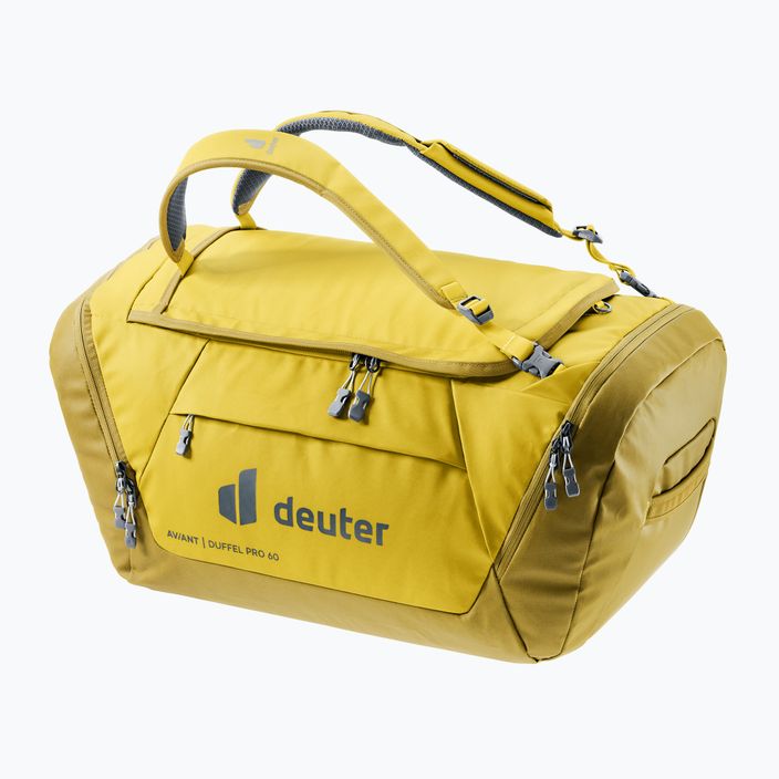 Deuter τσάντα πεζοπορίας Aviant Duffel Pro 60 l καλαμπόκι / κουρκούμη 4