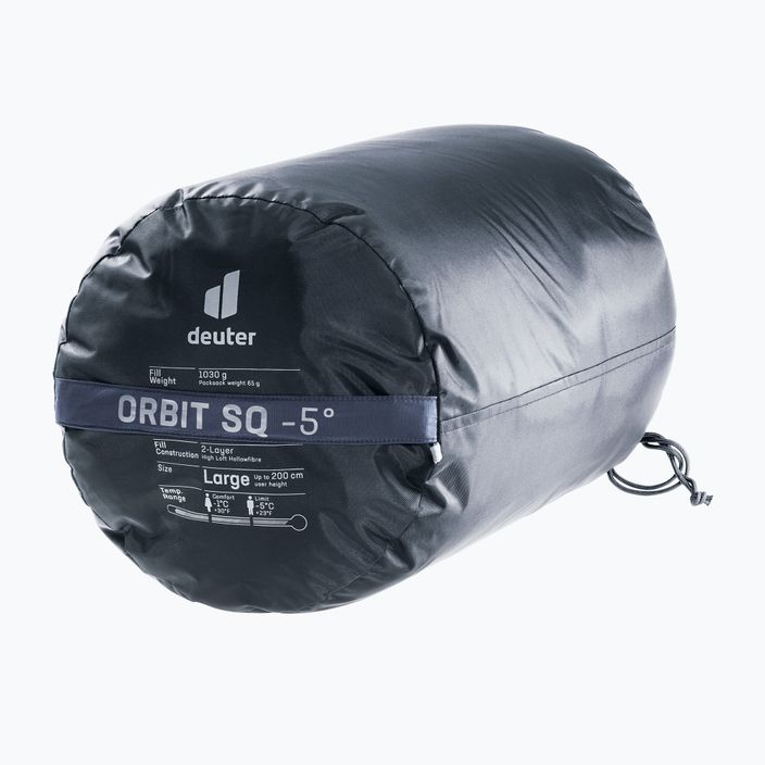 Deuter υπνόσακος Orbit SQ -5° navy blue 370212213721 10
