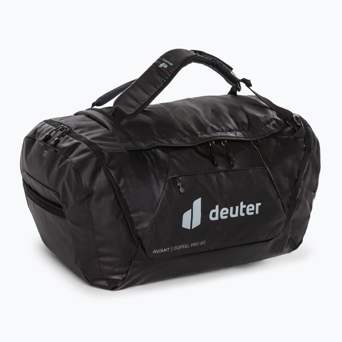 Deuter τσάντα πεζοπορίας Aviant Duffel Pro 60 l μαύρο 2