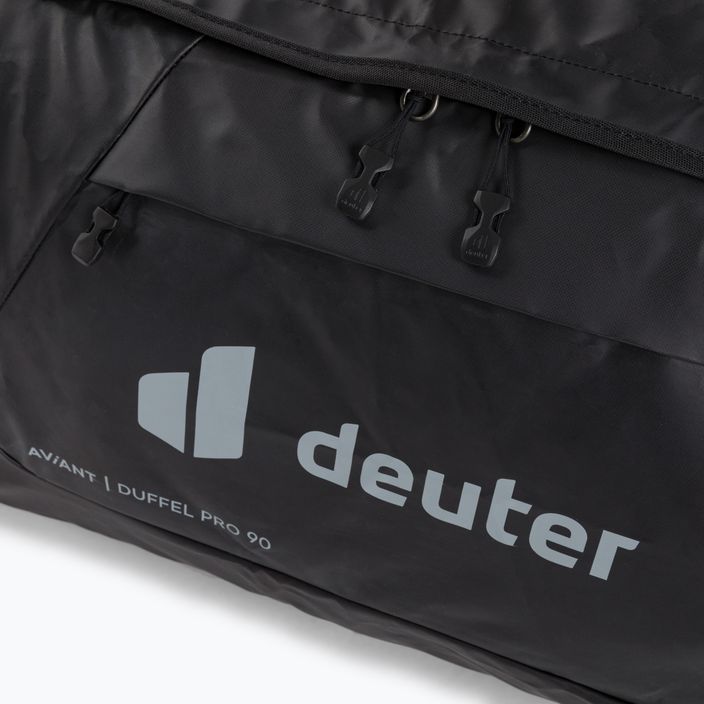 Deuter τσάντα πεζοπορίας Aviant Duffel Pro 90 l μαύρο 3