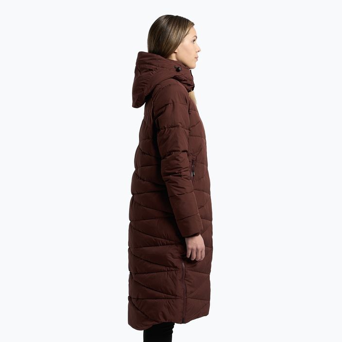 Γυναικείο χειμερινό παλτό Maloja W'S ZederM καφέ 32177-1-8451 3