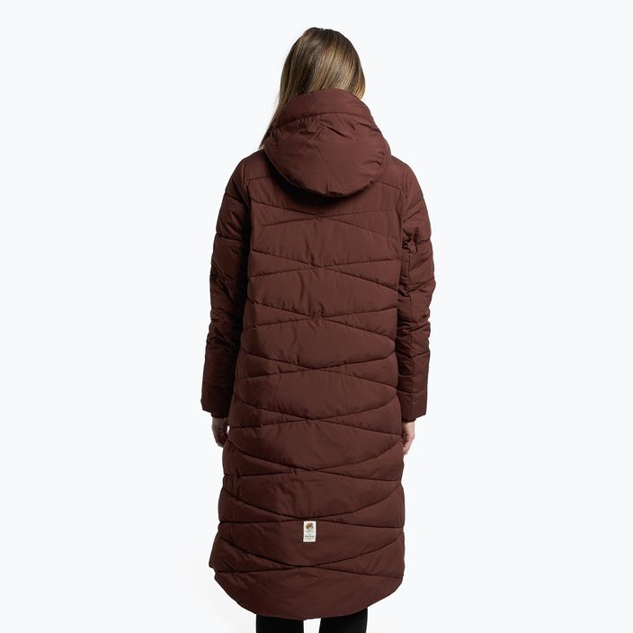Γυναικείο χειμερινό παλτό Maloja W'S ZederM καφέ 32177-1-8451 4