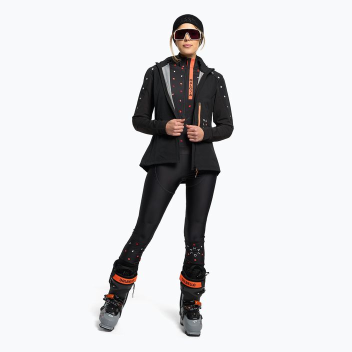 Γυναικείο φούτερ για σκι cross-country Maloja SycamoreM μαύρο 34109-1-0817 2