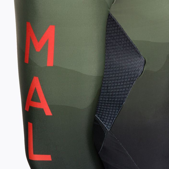 Maloja MartinoM ανδρικό κοστούμι σκι μαύρο-πράσινο 34208-1-0821 4