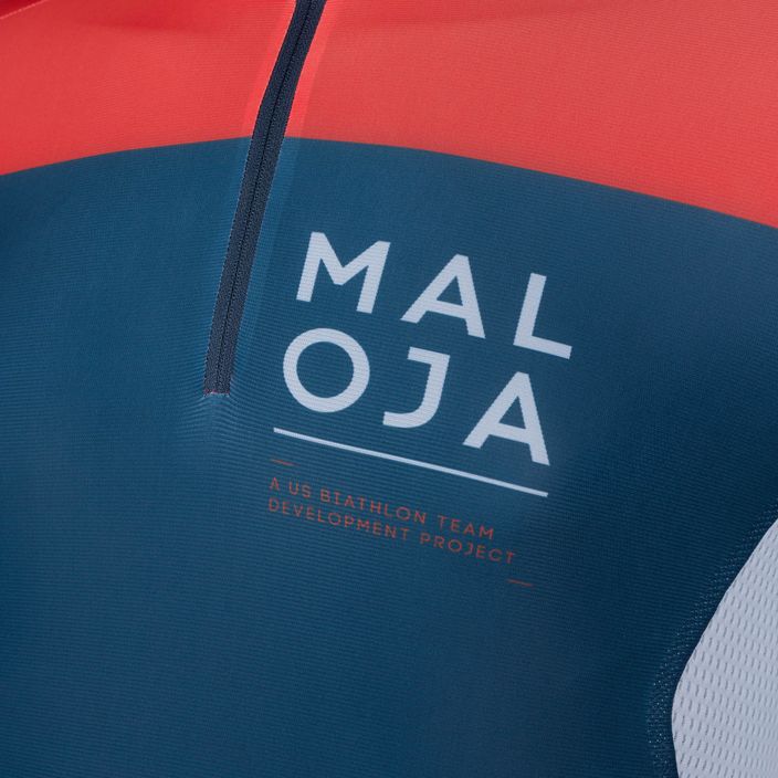 Ανδρικό Maloja CastelfondoM πολύχρωμο φούτερ για σκι cross-country 34219-1-8618 4