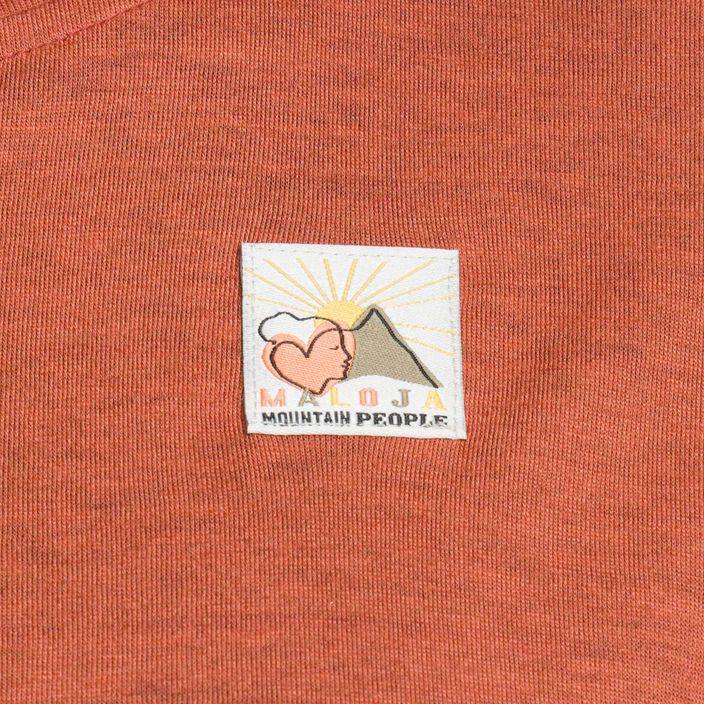 Γυναικείο πουκάμισο trekking Maloja SonnsteinM πορτοκαλί 35114 3