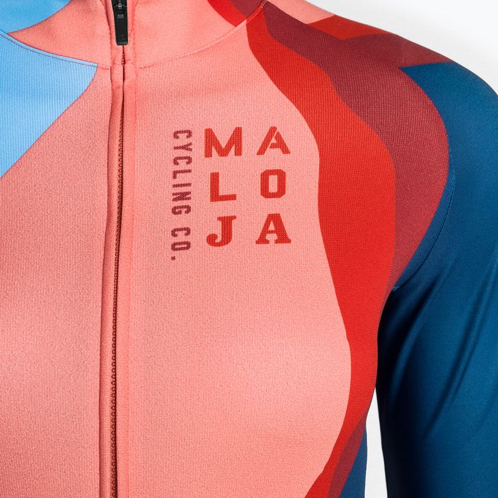 Γυναικεία ποδηλατική φανέλα Maloja AmiataM 1/2 ροζ/χρώμα 35169 3