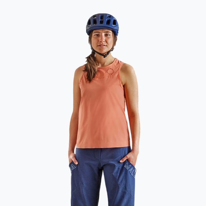 Γυναικεία ποδηλατική φανέλα Maloja ZuckerhütlM πορτοκαλί 35193