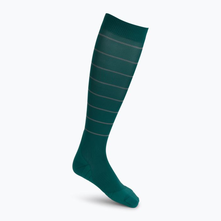 Ανδρικές κάλτσες συμπίεσης τρέξιμο CEP Reflective Green WP50GZ