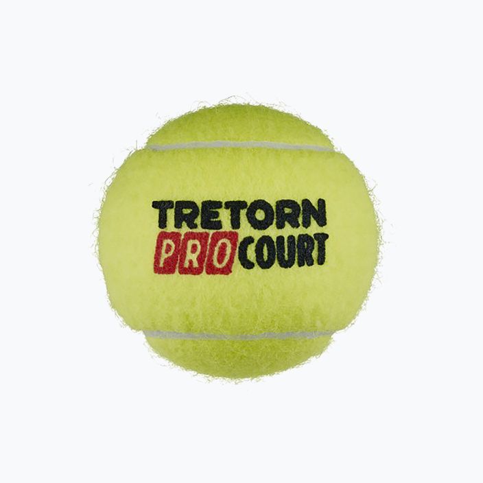 Tretorn Pro Court μπάλες τένις 3 τμχ κίτρινο 474186 2