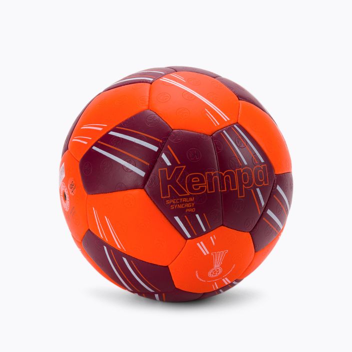 Kempa Spectrum Synergy Pro χάντμπολ κόκκινο/πορτοκαλί μέγεθος 2