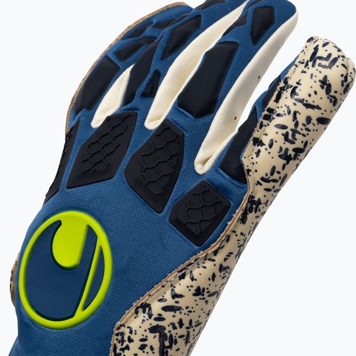 Uhlsport Hyperact Supergrip+ HN μπλε και άσπρα γάντια τερματοφύλακα 101123201 3