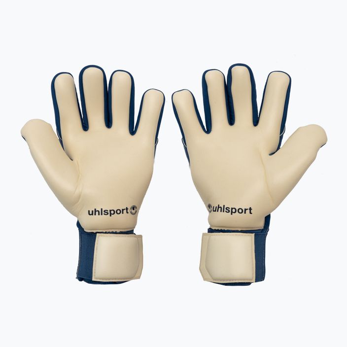 Uhlsport Hyperact Absolutgrip Reflex μπλε και άσπρα γάντια τερματοφύλακα 101123301 2