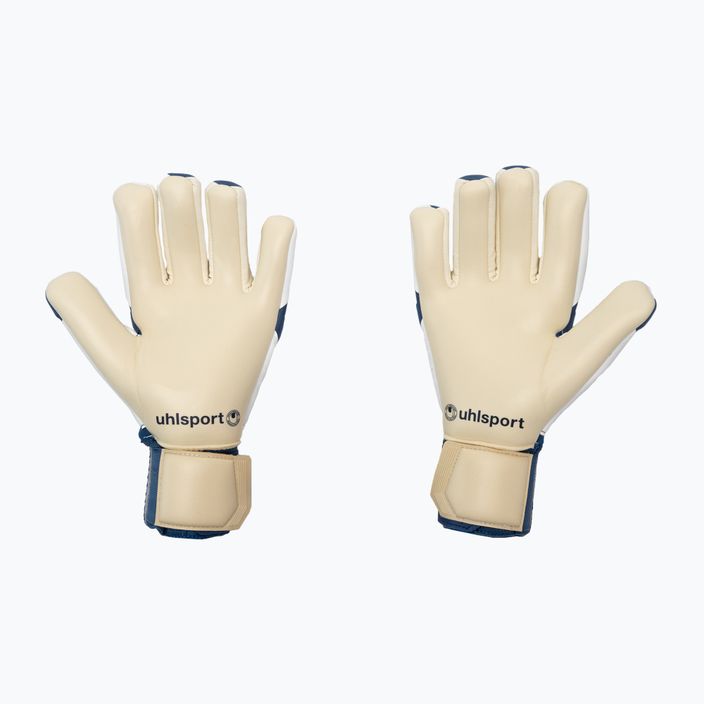 Uhlsport Hyperact Absolutgrip HN μπλε και άσπρα γάντια τερματοφύλακα 101123501 2