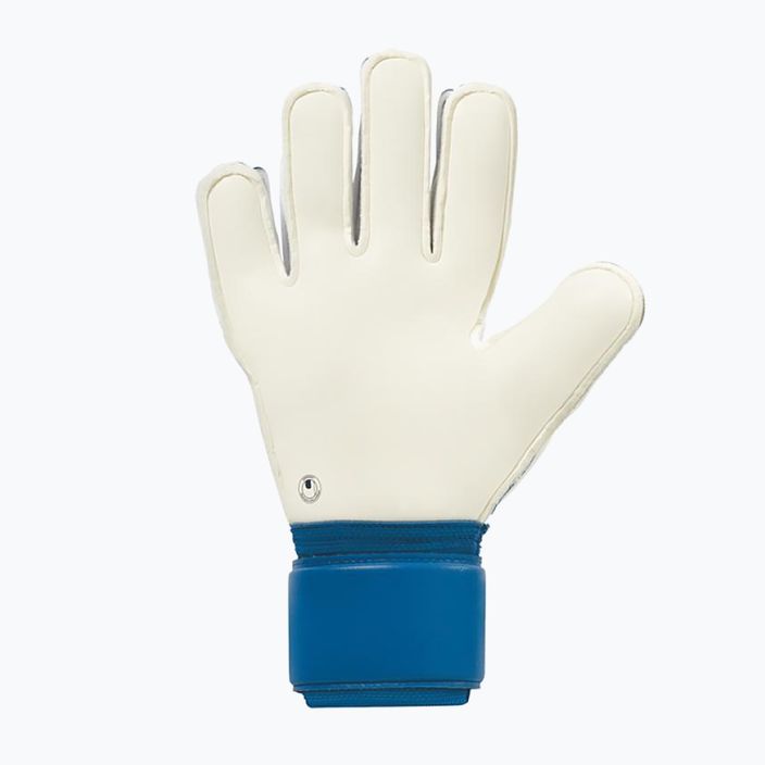 Uhlsport Hyperact Supersoft μπλε και άσπρα γάντια τερματοφύλακα 101123701 5