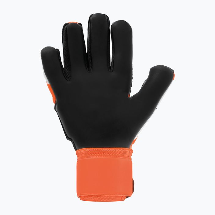 Γάντια τερματοφύλακα Uhlsport Super Resist+ Hn πορτοκαλί και λευκό 101127301 6