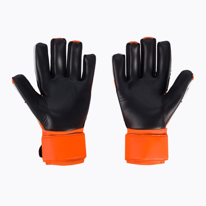 Γάντια τερματοφύλακα Uhlsport Super Resist+ Hn πορτοκαλί και λευκό 101127301 2