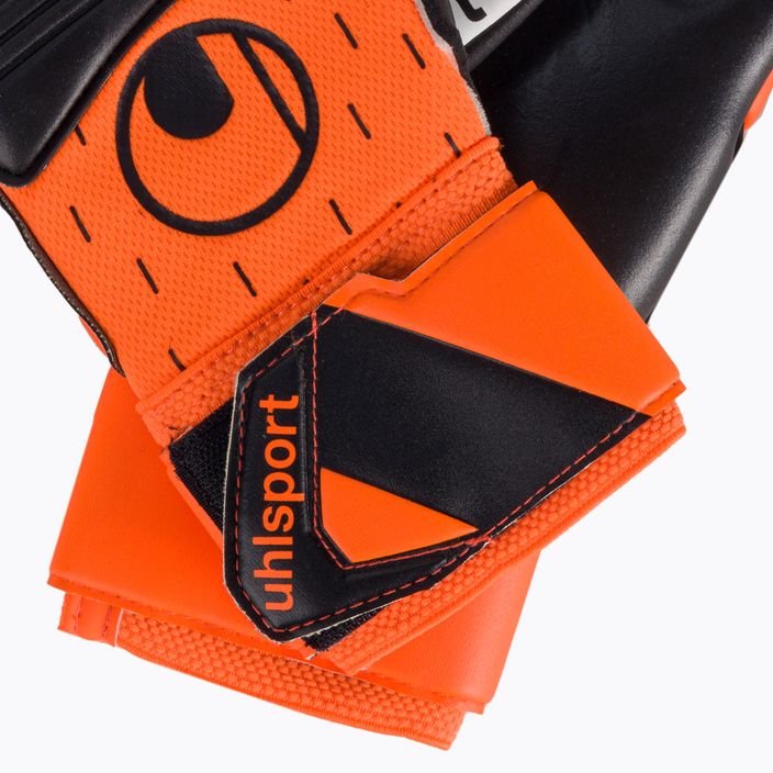 Γάντια τερματοφύλακα Uhlsport Super Resist+ Hn πορτοκαλί και λευκό 101127301 4