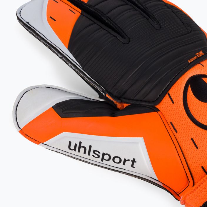 Γάντια τερματοφύλακα Uhlsport Soft Resist+ πορτοκαλί και λευκό 101127501 3