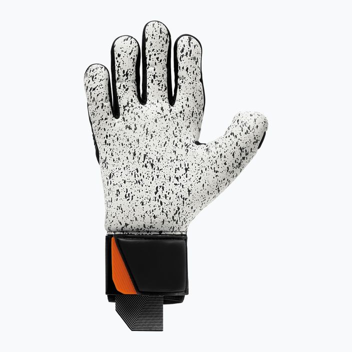 Γάντια τερματοφύλακα Uhlsport Speed Contact Supergrip+ Reflex μαύρα και λευκά 101125901 6