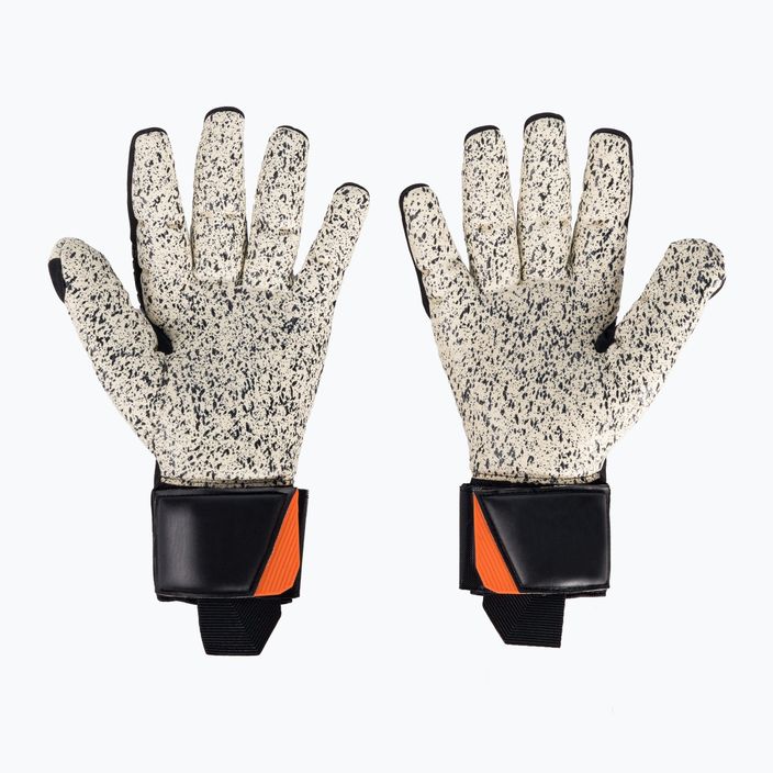 Uhlsport Speed Contact Supergrip+ Finger Surround γάντια τερματοφύλακα μαύρα και λευκά 101126001 2
