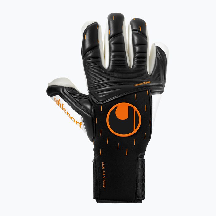 Uhlsport Speed Contact Absolutgrip Finger Surround γάντια τερματοφύλακα μαύρο και άσπρο 101126301 5