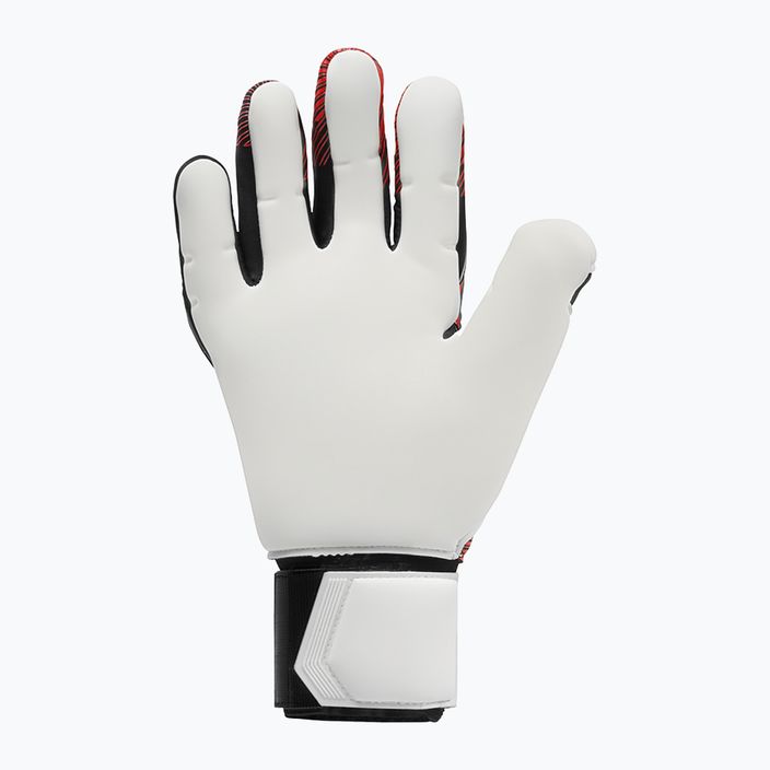 Παιδικά γάντια τερματοφύλακα uhlsport Powerline Absolutgrip μαύρο/κόκκινο/λευκό 2